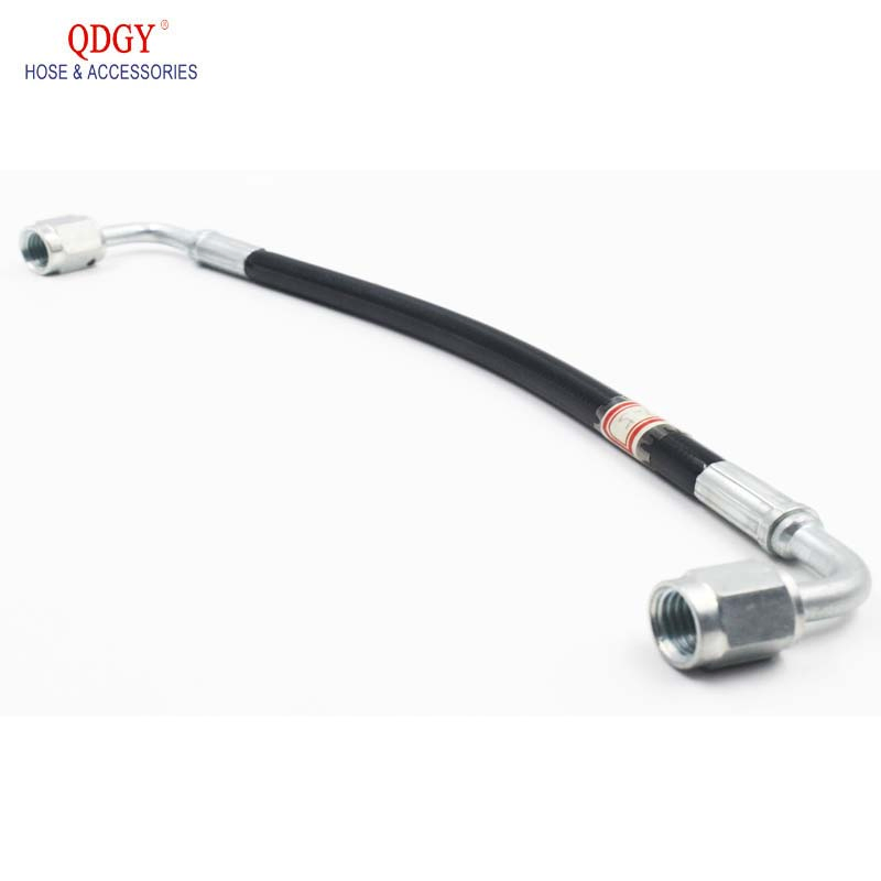 Motorcycle Dirt Bike Braided Steel Hydraulic Reinforce Brake Line Tube 500 to 2400mm Universal Fit Racing Mx Clutch Oil Hose