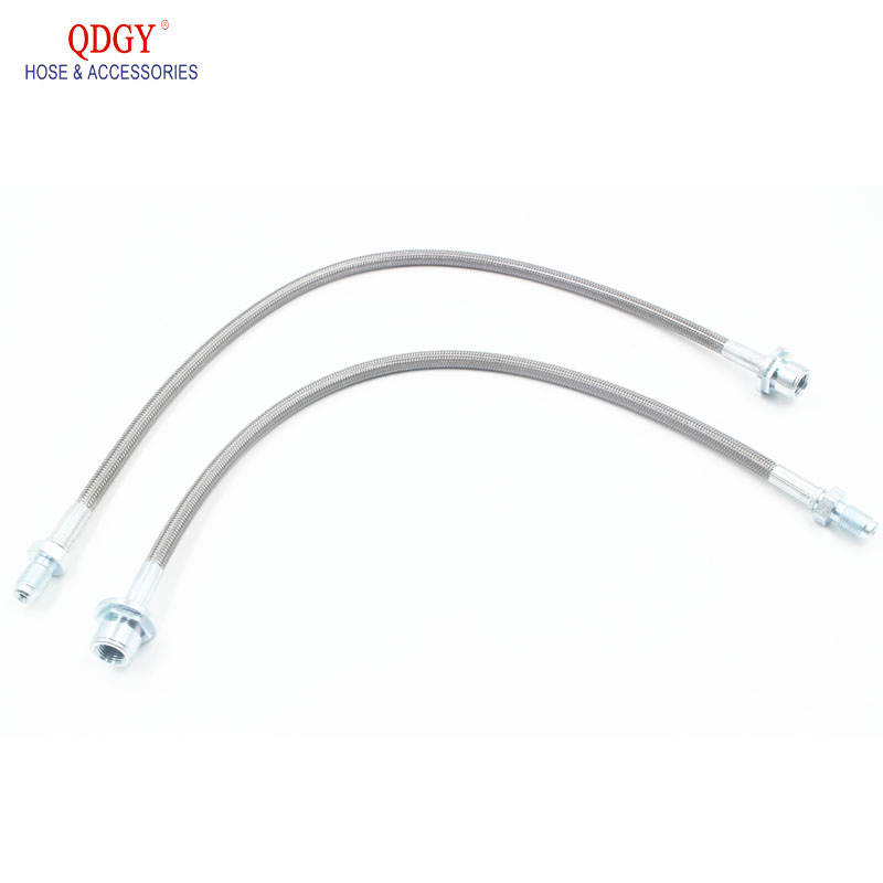 Motorcycle Parts Universal OEM Customized Can Adjust Stainless Steel Clear Brake Set Booster Hose