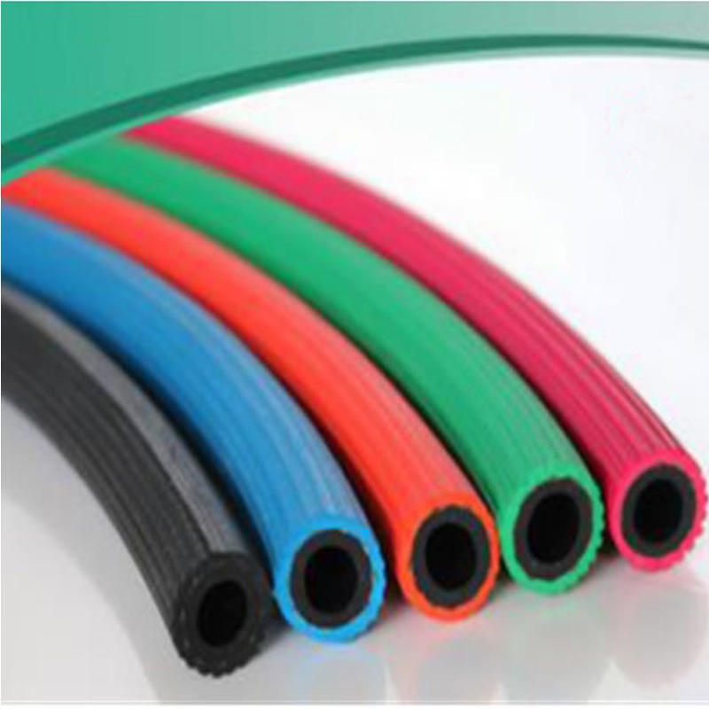 Flexible SAE J1532 An6 An8 An10 An12 Black Nylon Braided Hydraulic Oil Cooler Engine Fuel Rubber Brake Hose with Aluminum Fittings for Car and Motorcycle