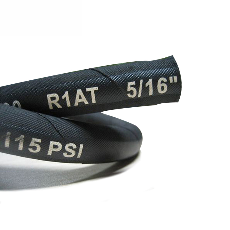 High-Pressure Steel Wire Braided Flexible Hydraulic Hose for Power Steering