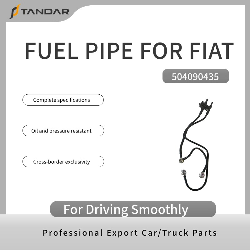 Automative Braided Diesel High Pressure Fuel Injection Line for FIAT Doblo and Jeep Alfa 504090435