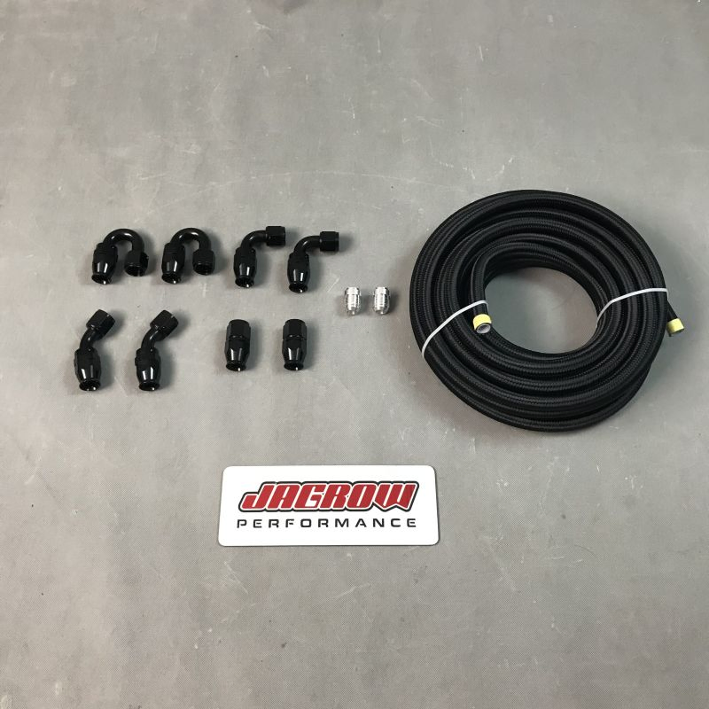 Engine Radiator Oil Cooler Hose and Fitting Kit