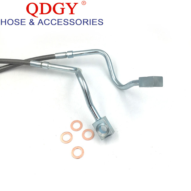 Custom An3 Motorcycle Hydraulic Braided Steel Clutch Brake Oil Hose Tube Line Kit PTFE Brake Hose