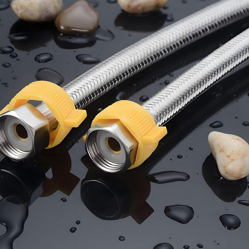 Stainless Steel Woven Kitchen and Bathroom Corner Valve Water Pipe Basin Toilet Hose