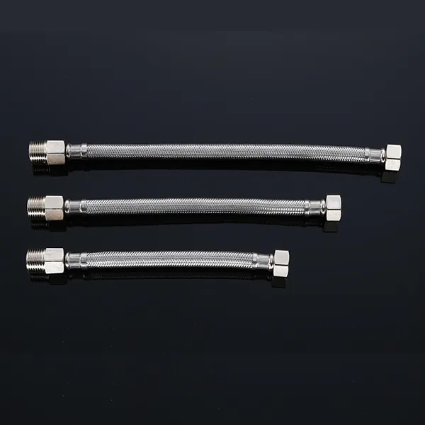 Brazil Stainless Steel Flexible Metal Hose for Toilet Water Heater and Angle Valve