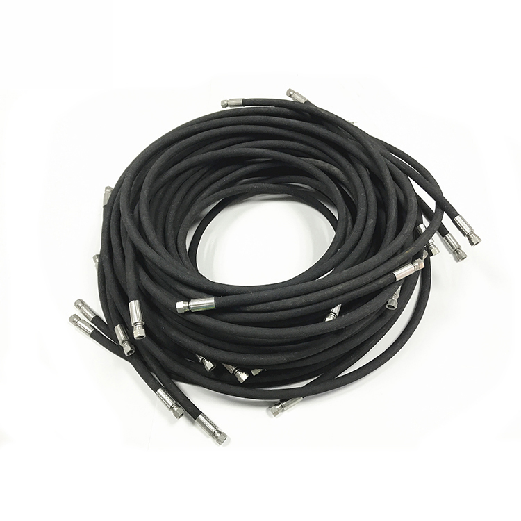 High-Pressure Steel Wire Braided Flexible Hydraulic Hose for Power Steering