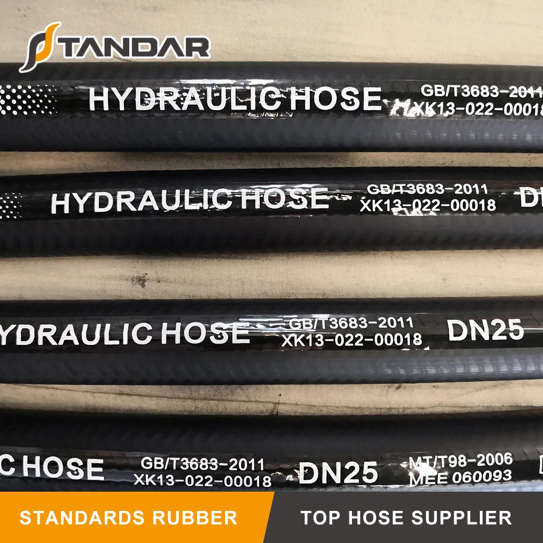 High Pressure Flexible Hydraulic Rubber Transmission Oil Cooler Hose