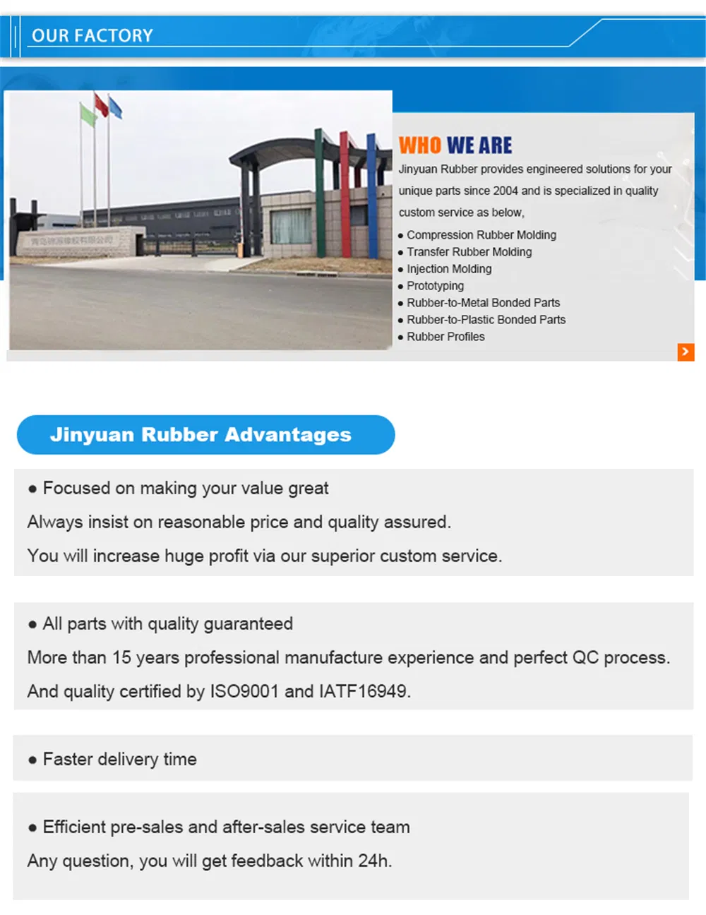 Various Rubber Parts