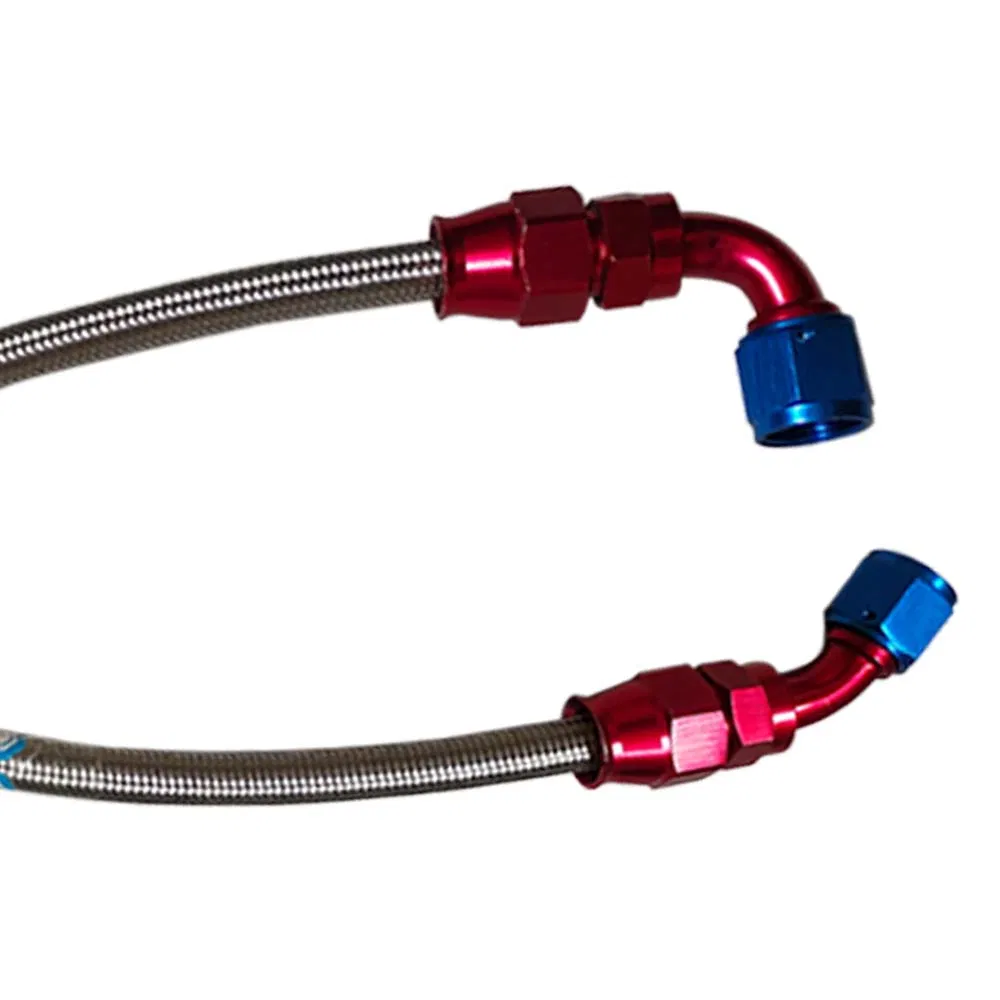 Steel Braided Fuel Oil Hose an PTFE Core Engine Oil Cooler Hose