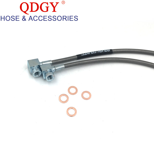 Custom An3 Motorcycle Hydraulic Braided Steel Clutch Brake Oil Hose Tube Line Kit PTFE Brake Hose