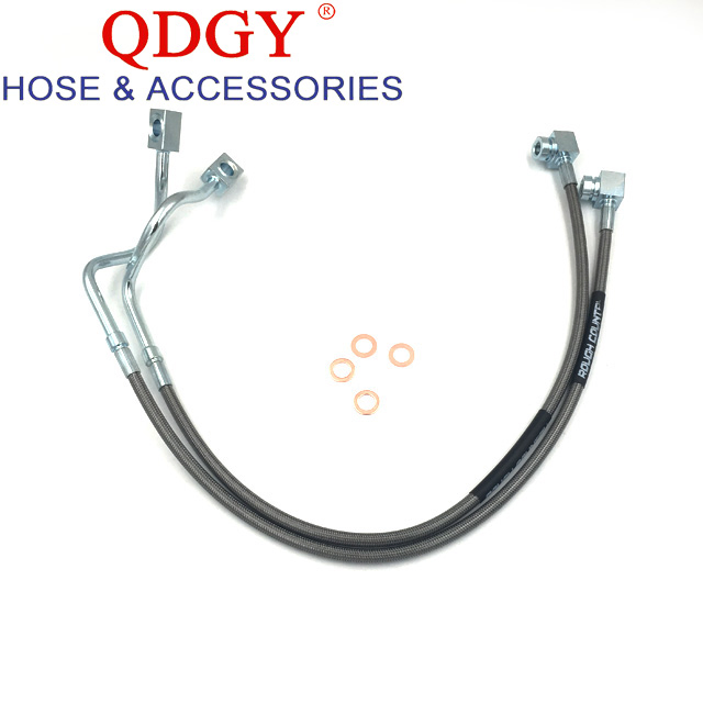 Custom An3 Motorcycle Hydraulic Braided Steel Clutch Brake Oil Hose Tube Line Kit PTFE Brake Hose