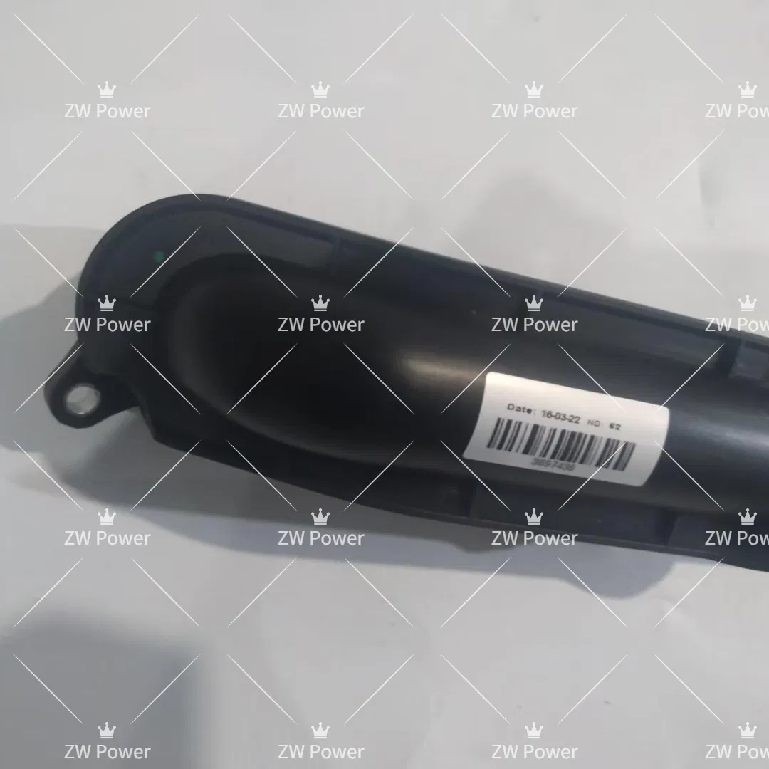 3697436f Direct-Fit Bypass Water Hose with Precision Fittings for Cummins OEM Cooling System Compatibility in Construction Equipment