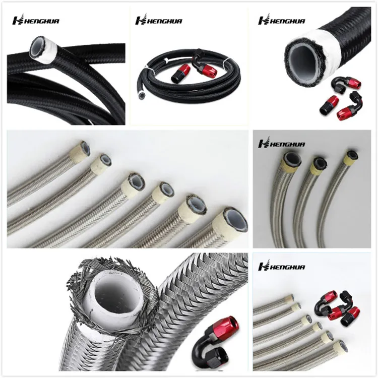 PTFE Braided Fuel Oil Cooler Hose