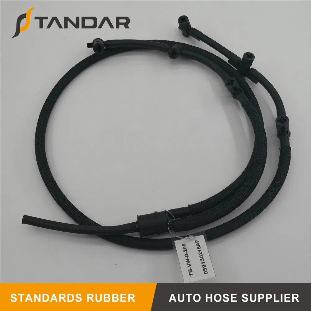 059130218af Diesel Fuel Injection Return Overflow Hose Line for Audi and Volkswagen