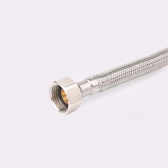 Flexible Stainless Steel M10 End Knitted Faucet Hose