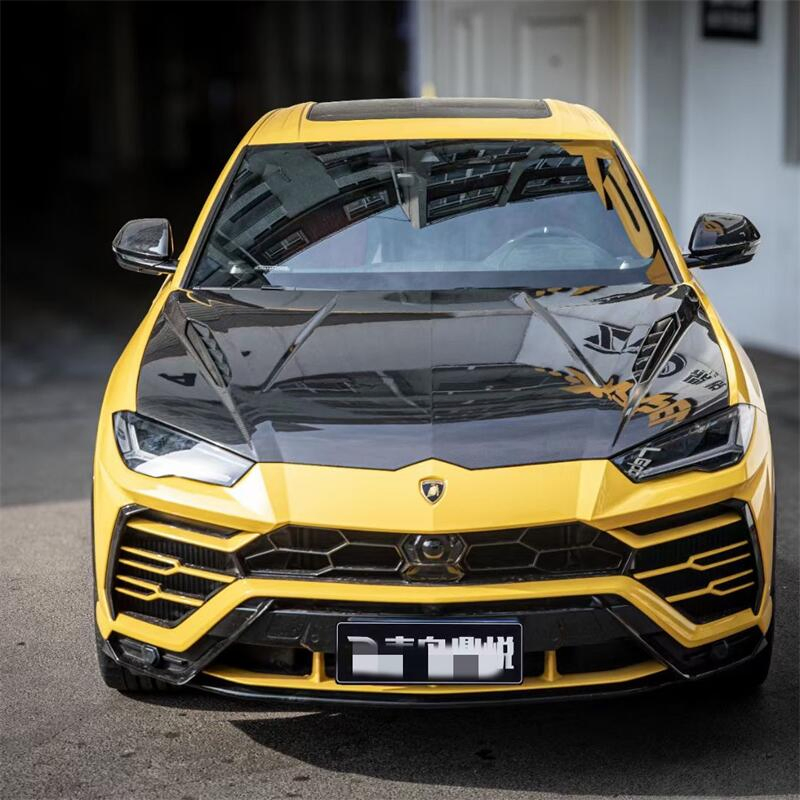 Car Accessories for Urus Carbon Fiber Performante Style Front Hood Bonnet Engine Cover for Lamboghini Urus Body Kit