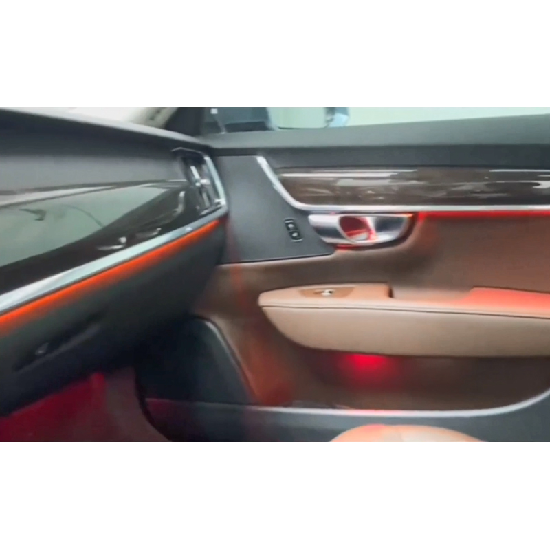 RGB Car Interior Ambient Lighting for Volvo S90 V90 2017-2025 Strip Accessories Decoration