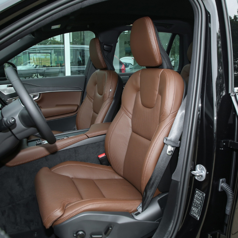 Custom Fit for 2002-2026 Volvo XC90 7 Seats Car Seat Covers Premium Leather Full Coverage Top Over Tightly Fit Car Accessories