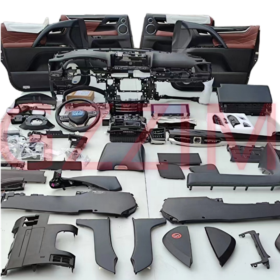 High Quality GZZIM Brand Plastic Interior Trim Upgrade Parts (Interior Kits) for LexusLX570 2008-2015 with Excellent Fitment