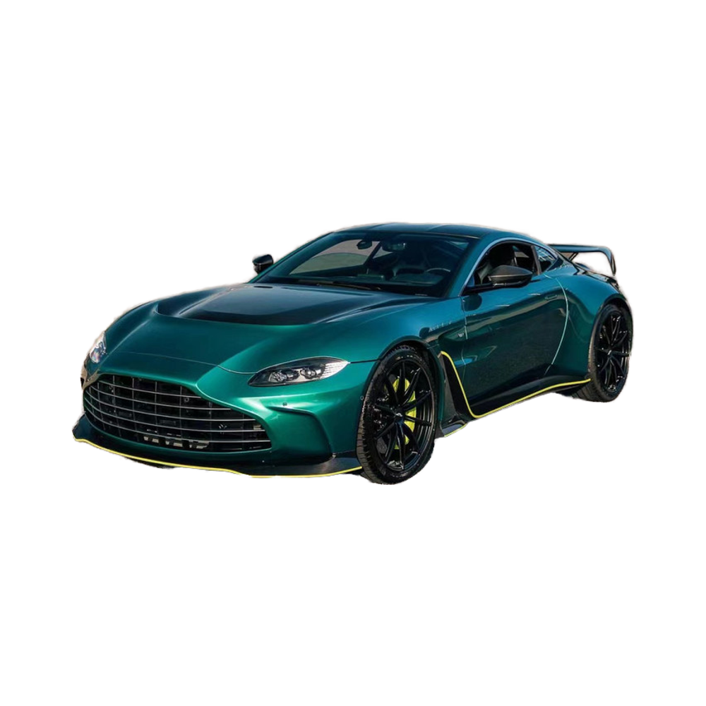 ZNDR Aston Martin Vantage Body Kit Upgrade New Condition Carbon Fiber V12 F1-Style Front Rear Bumper Spoiler Self-adhesive 2020-