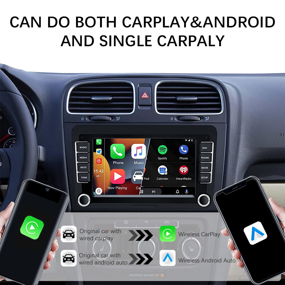Wireless CarPlay Adapter For Apple Wired To Wireless Mini Plug And Play Connection Car Play For IPhone
