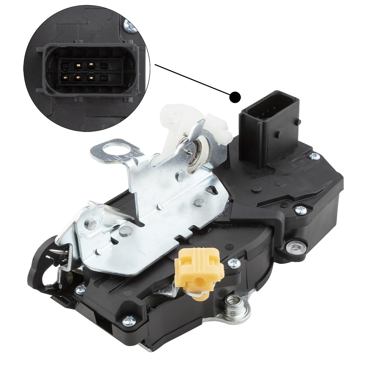 931-303 Front Left Car Central Door Latch Locks Actuator Machine for Cadillac Escalade 2007-2009 OEM 15880052 15889954