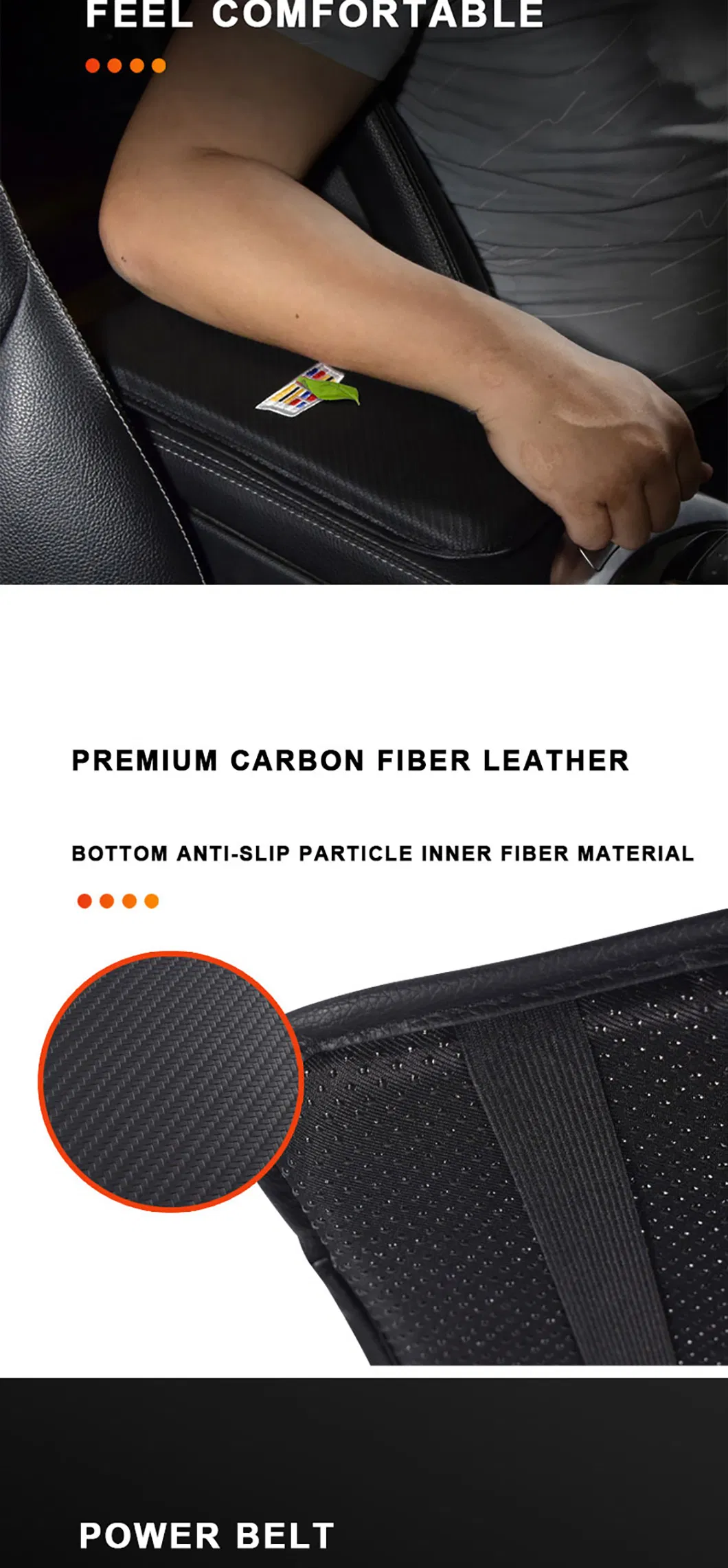 Car Center Console Pad View 3