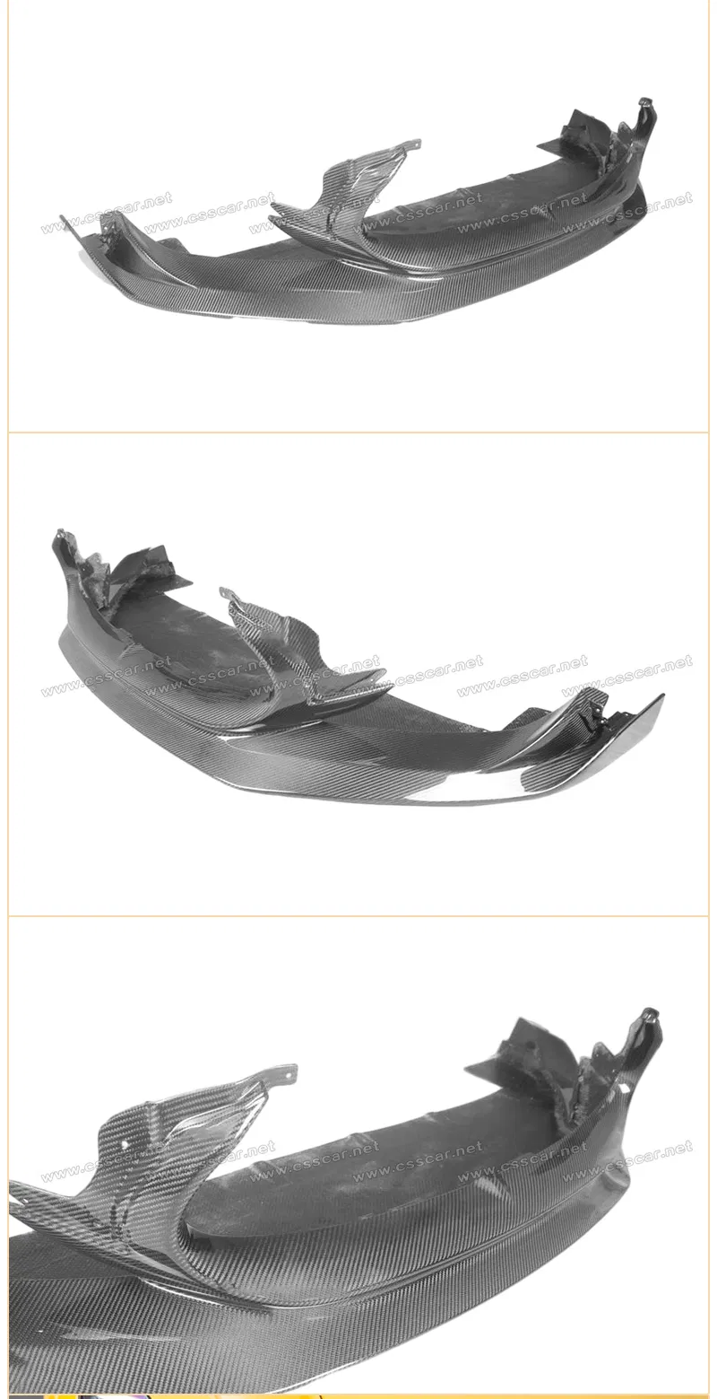 Od Style Dry Carbon Front Lip for Maserati Mc20 2020+ Front Bumper Lip Spoiler Splitter