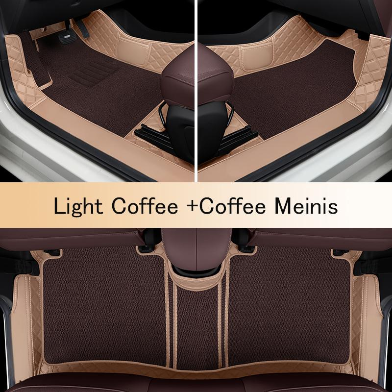 Waterproof Car Mats Non Slip Carpet for Alfa Romeo Giulia 2017 2018 Luxury Leather Car Floor Mats