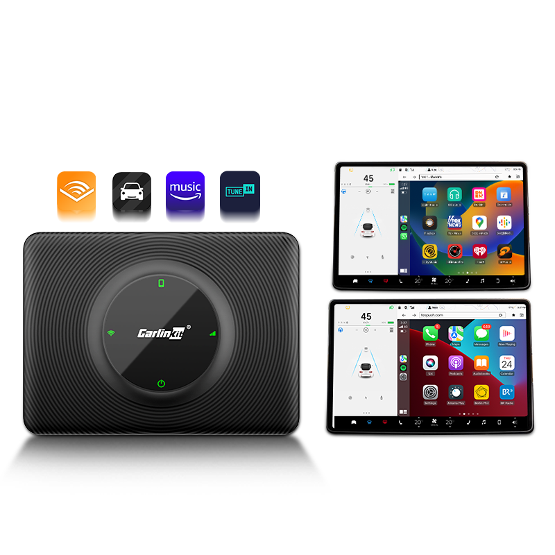 Carlinkit Wireless CarPlay Dongle Tesla Accessories Car Smart Box for Tesla Model 3 X Y S