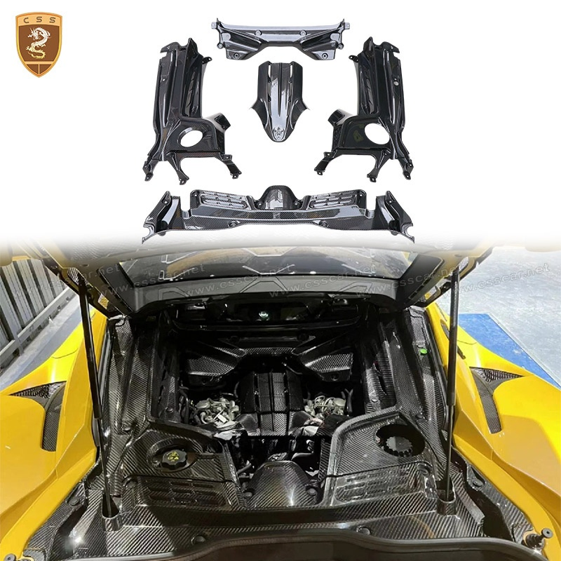 Carbon Fiber Car Interior Accessories for Maserati Mc20 Engine Interior
