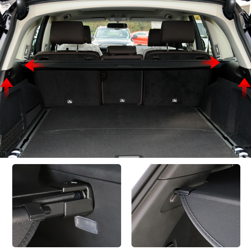 Hot Selling Car Interior Accessories for Audi Q7 2007-2015 Retractable Trunk Cargo Cover