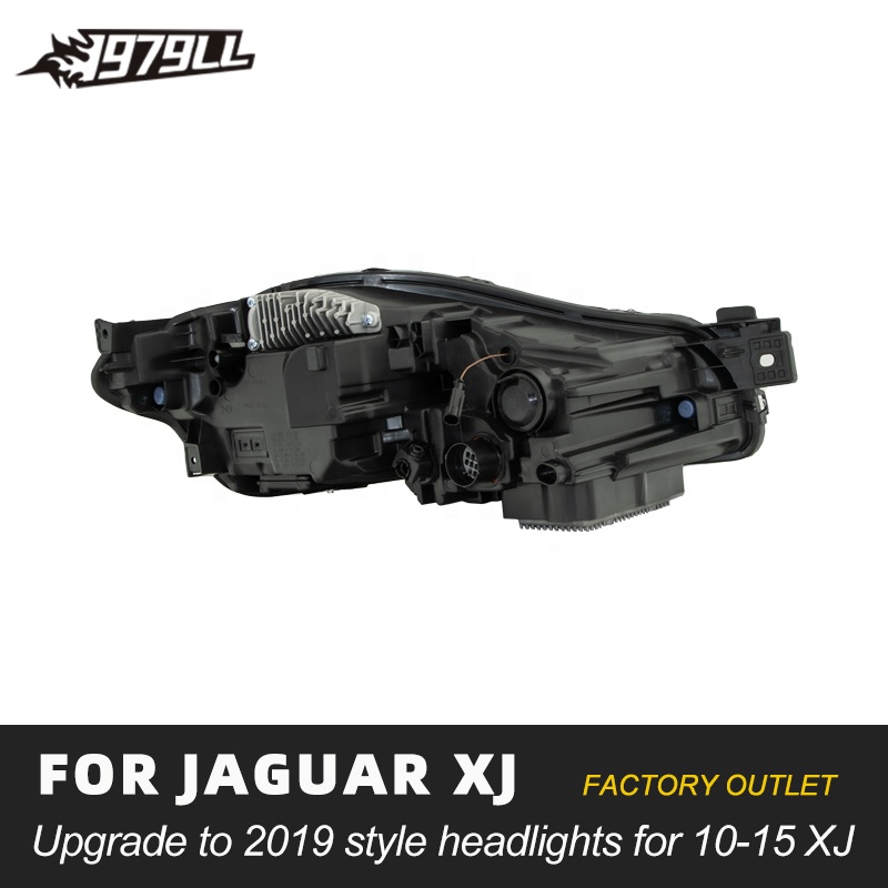 [1979ll] 2010 2014 2015 XJL Lamp Accessories Upgrade to 2019 Style LED Headlights for jaguar Xj X351