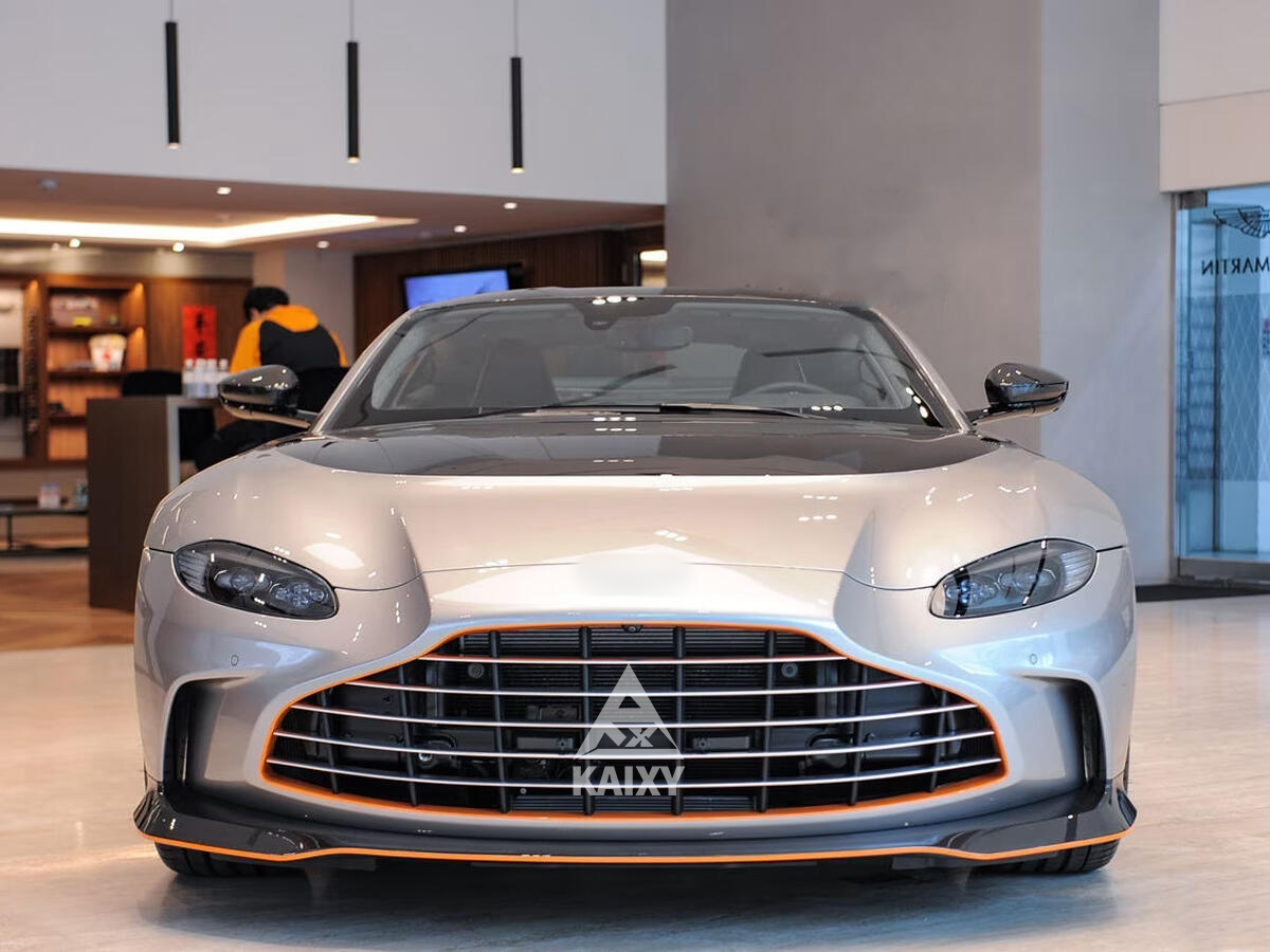 KXY Dry Carbon Fiber Bodykit for Aston Martin Vantage V12 Includes Front &amp; Rear Bumper Side Skirt Hood Fender Spoiler