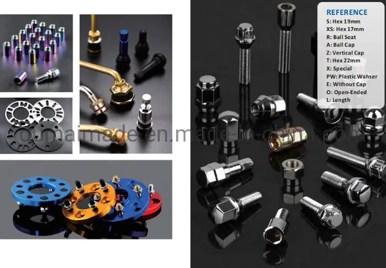 Wheel Hub Accessories for Peugeot Citroen Lug Bolts OE 16 073 709 80 M12 X 1.25 X48.5mm