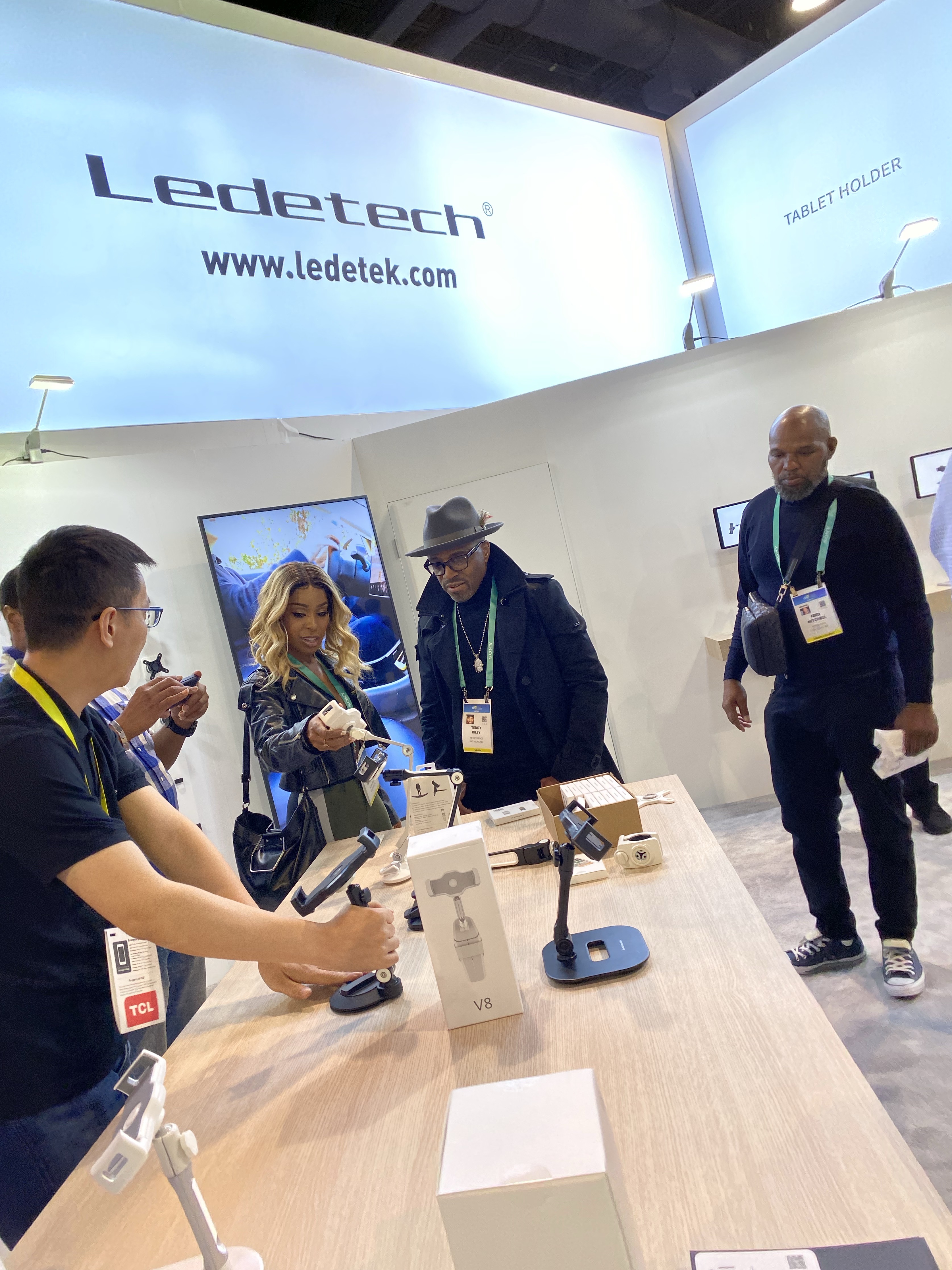 Product display at trade show