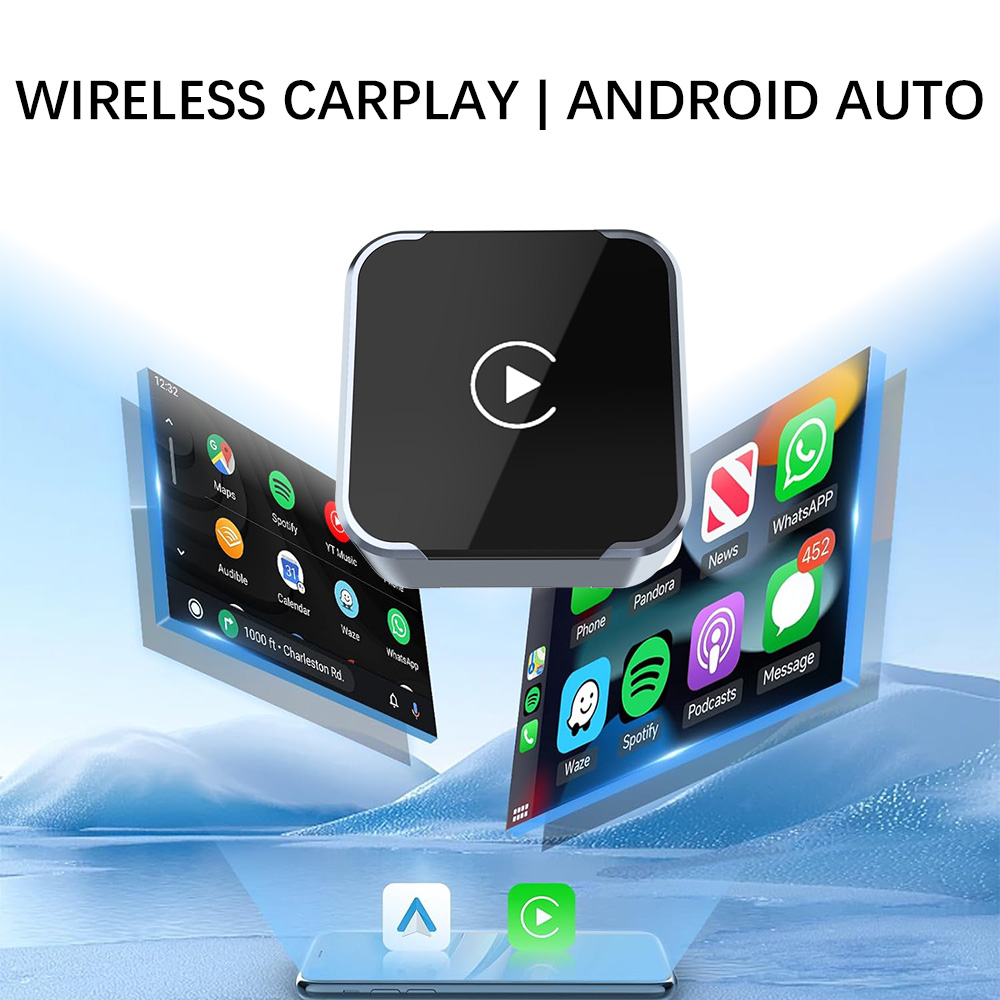 Wireless CarPlay Adapter For Apple Wired To Wireless Mini Plug And Play Connection Car Play For IPhone