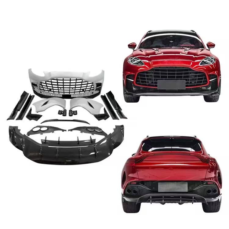 For Aston Martin DBX 707 Carbon Fiber Body Kit DBX707 Front Rear Bumpers Side Skirts Diffuser Hood DBX707 Body Kit
