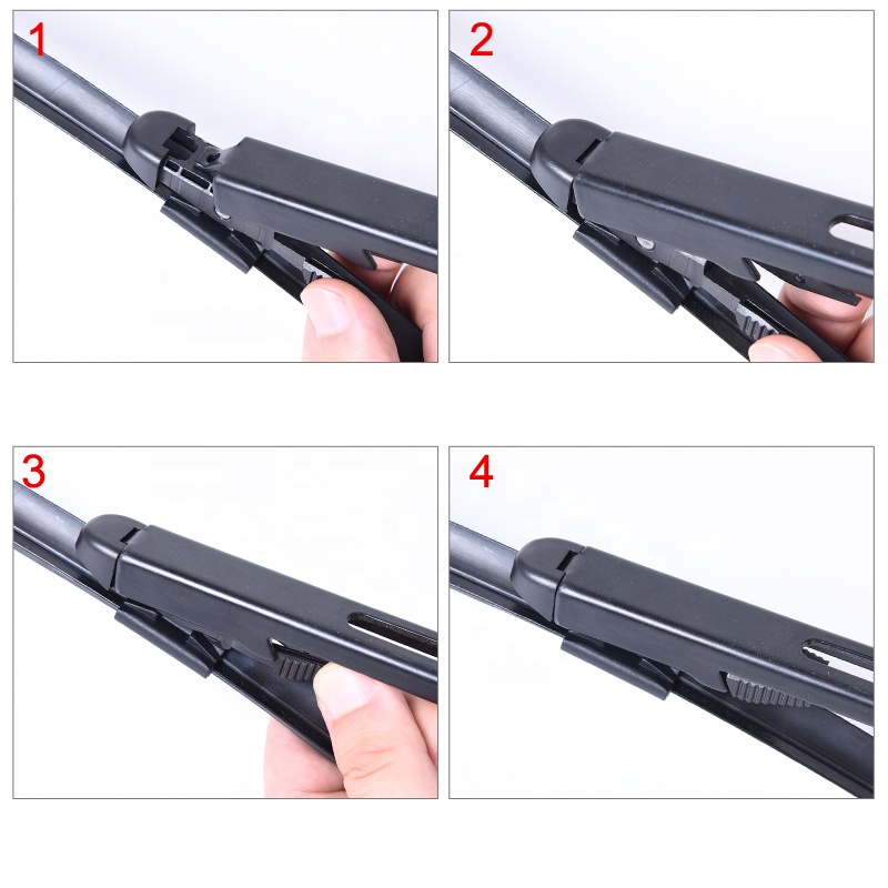 Car Windshield Wiper Blade Windscreen Wiper Blade Front Rubber Strips Car Accessories for Audi A3(8P) 2005-2012