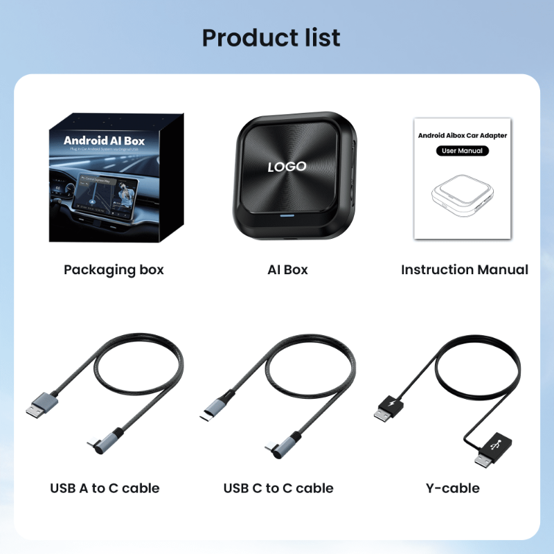 Wireless CarPlay/Android Auto Adapter With 4+64GB Netflix &amp; YouTube Support Wired Wireless Solution For Most Cars