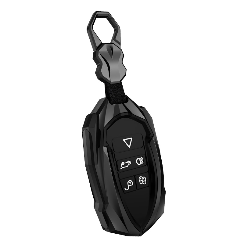 Luxury Zinc Alloy Car Key Bag All-around Land Rover Smart Car Key Cover Case for LandRover Evoque Jaguar Car Accessories 2022