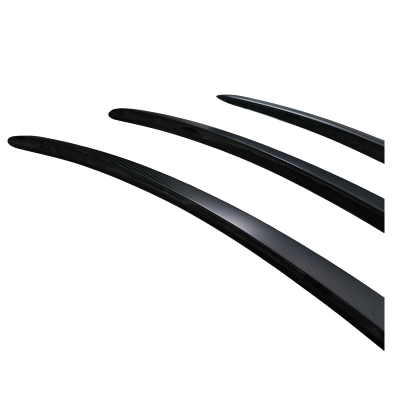 Real Carbon Fiber Rear Spoiler Wing Trunk Lid Extended Spoiler Car Mods Exterior Accessories for 2021-2023 Tesla Y Performance