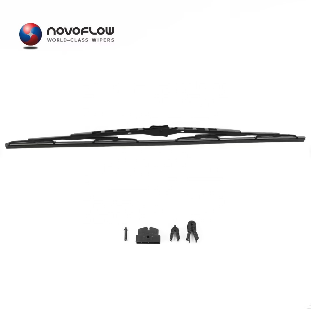 NOVOFLOW Factory Direct High Quality Universal Truck and Bus Wiper Blade Car Accessories with 4 Adapters for SCANIA VOLVO MAN