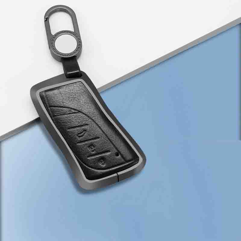 High Quality Car Accessories New Design for LEXUS Aluminum Alloy Leather Car Key Cover