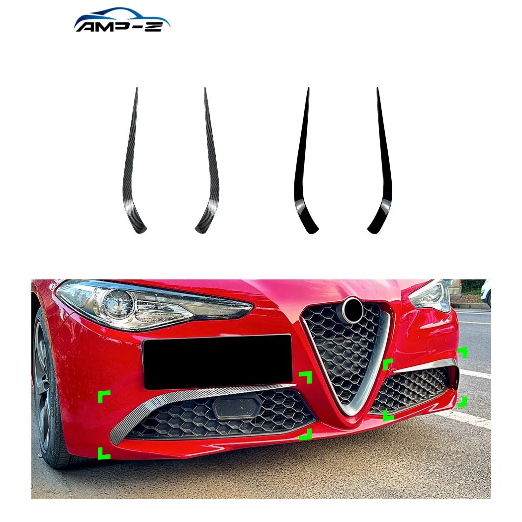 Giulia ABS Front Air Vent Splitter for Alfa Romeo Giulia Standard 2015-2022 Car Accessories