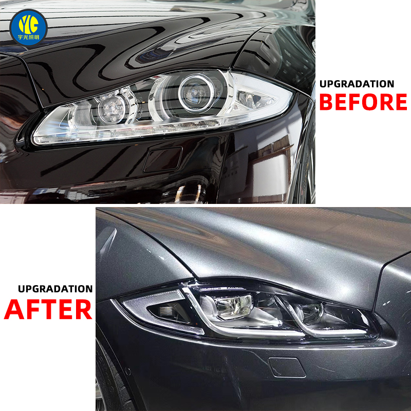 YU GUANG for Jaguar XJ Accessories High Quality XJ Headlamp Upgrade Jaguar Head Light 2010 2016 Jaguar LED Headlights Assembly