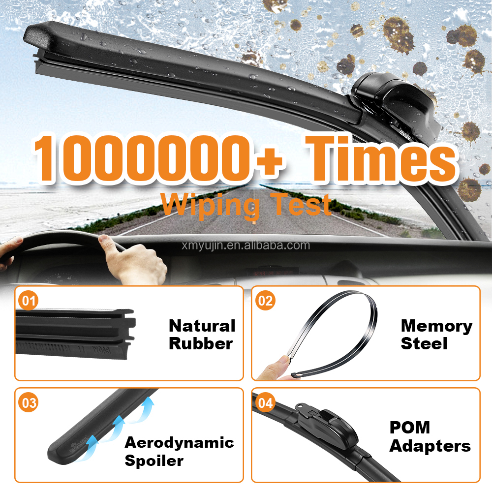 Auto Accessories Multi-fit Automotive Wiper Blade Soft Windshield Wipers for volvo Xc90 2022
