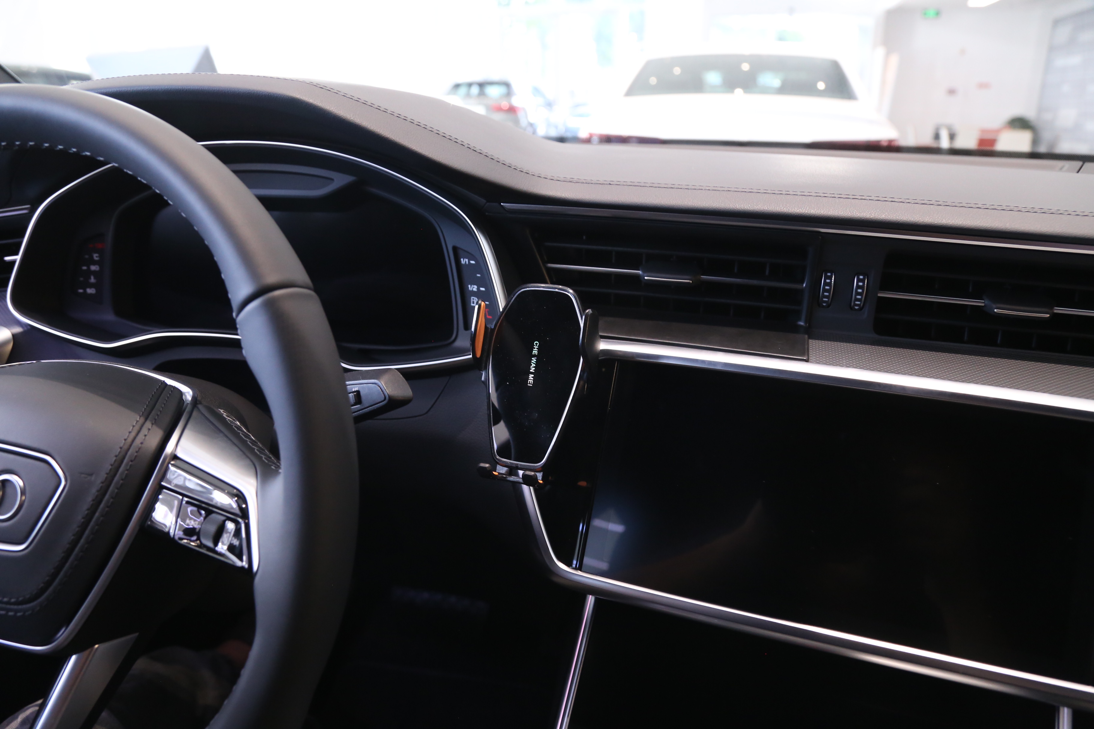 High Quality Car Phone Holder Accessories for Audi A7 and Audi A6 C8 From 2019 to 2024