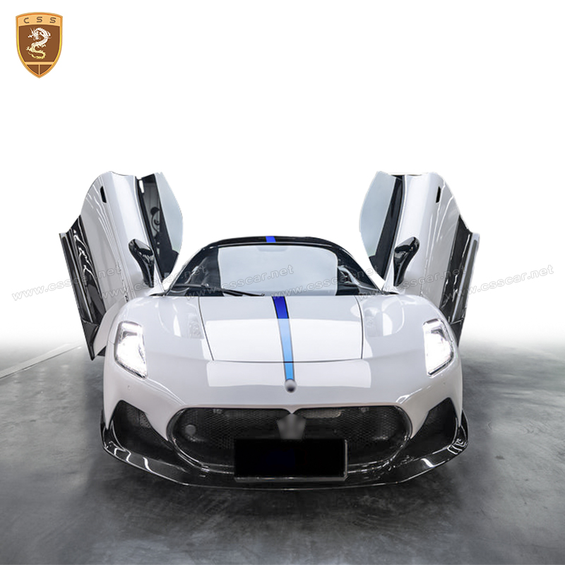 Od Style Dry Carbon Front Lip for Maserati Mc20 2020+ Front Bumper Lip Spoiler Splitter