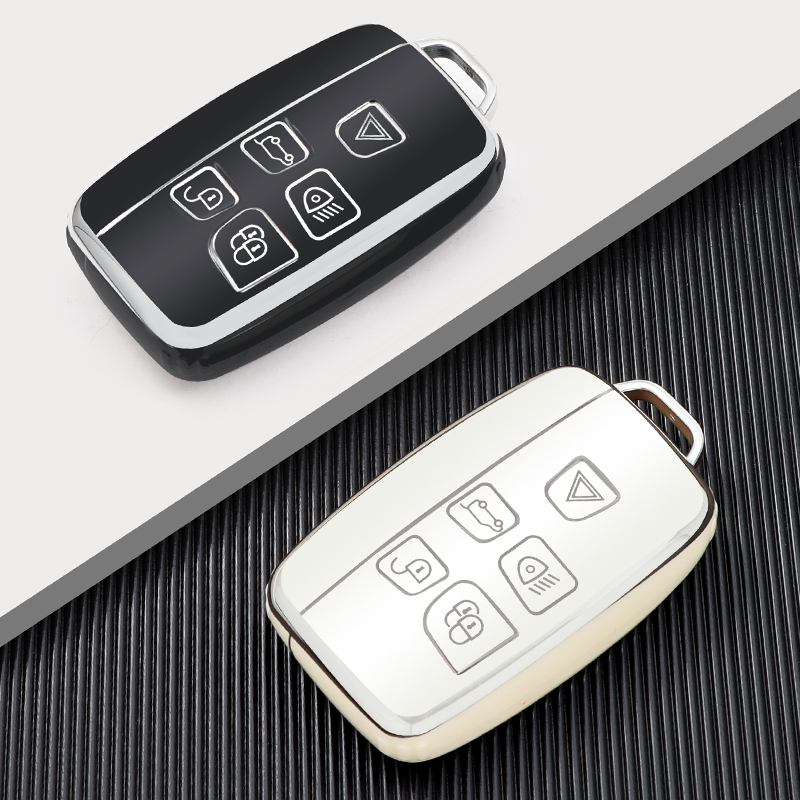 Remote Key Case Shell for Land Rover Range Rover Sport Evoque Freelander Velar Discovery 4 Jaguar XE XJ XF Guitar Accessories